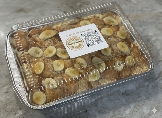 Taylor Made Scratch-Made Banana Pudding (BISCOFF): A Taste of Home!